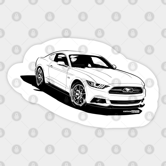 Camco Car Sticker by CamcoGraphics